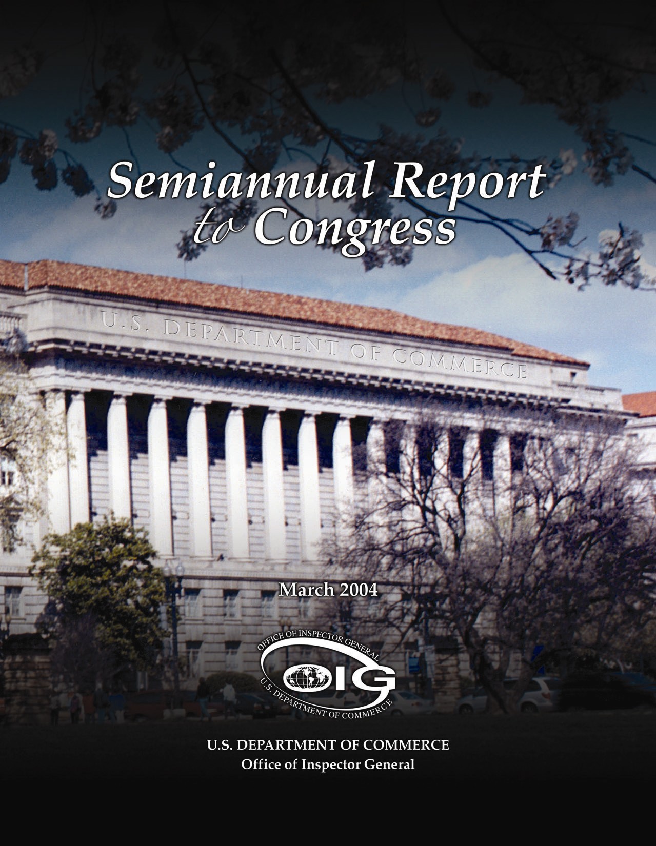 Semiannual Report - March 2004 Cover